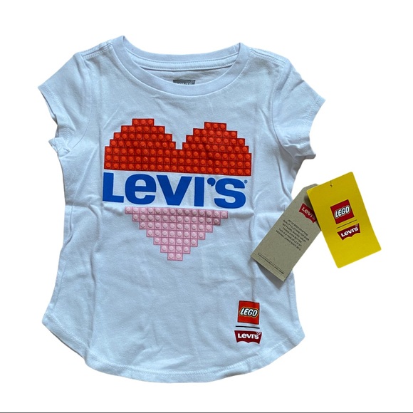 Lego Girls Tshirt White Short Sleeve 